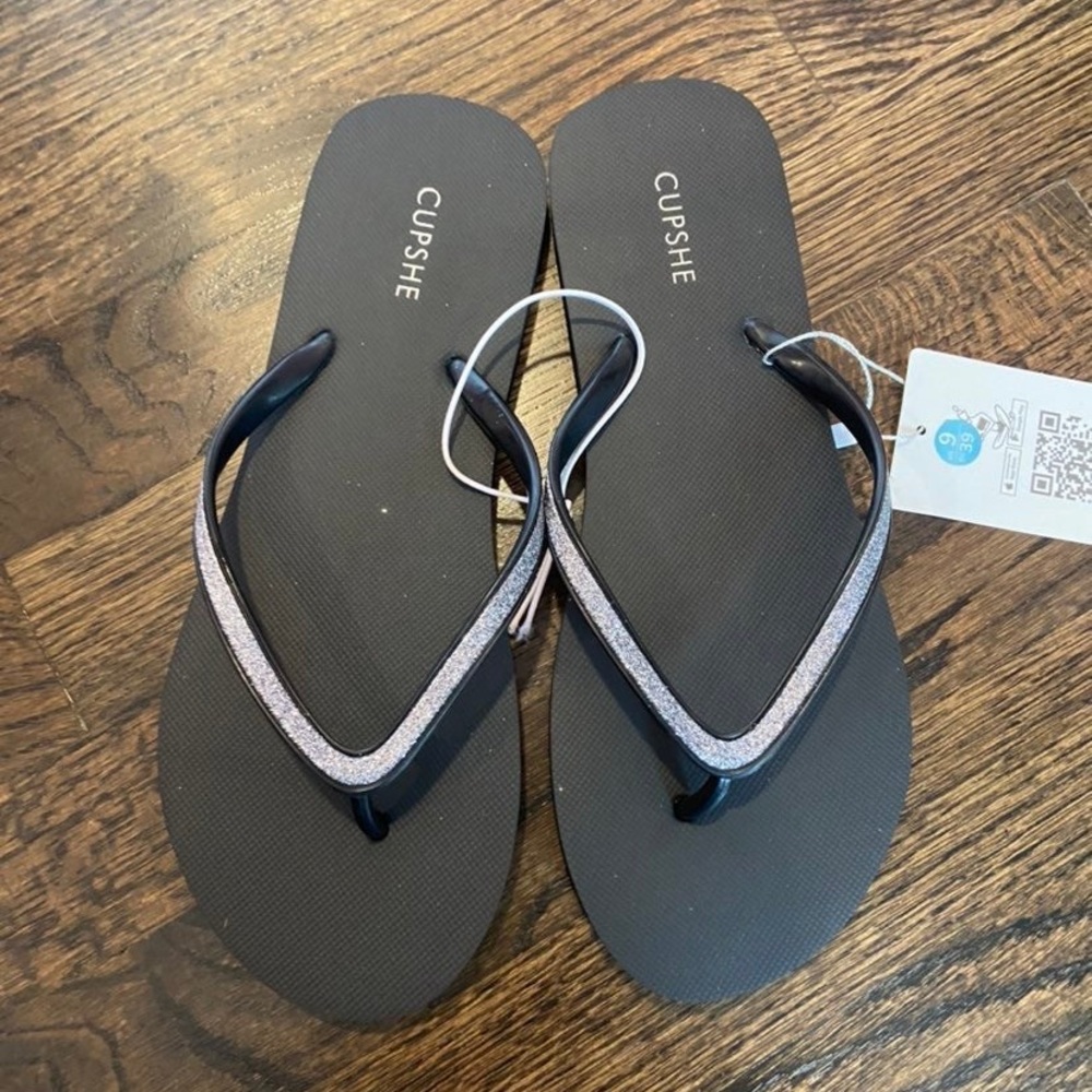 Sparkle Thong Sandals